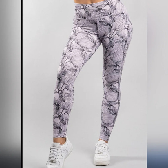 BuffBunny Collection Limitless citrus lilac leggings - Picture 12 of 15